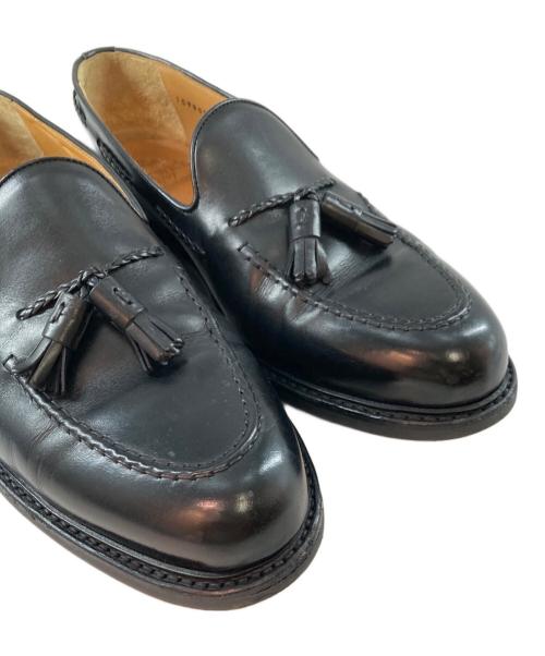 berwick（バーウィック）berwick (バーウィック) タッセルローファー ブラック サイズ:9 1/2の古着・服飾アイテム