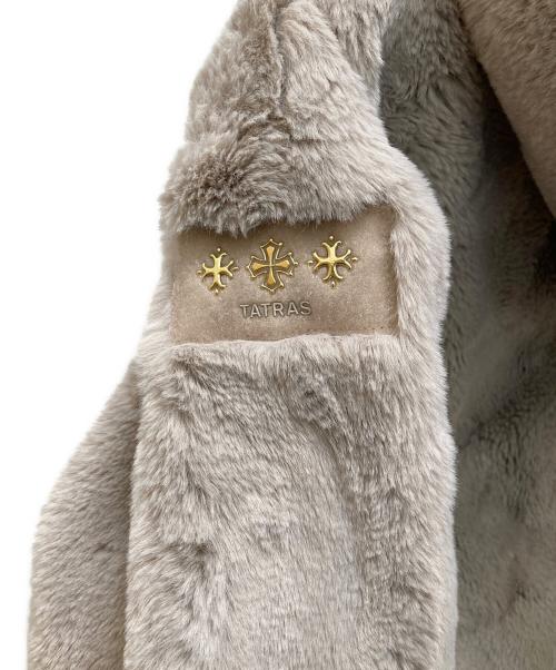 TATRAS（タトラス）TATRAS (タトラス) ユモラ/フードブルゾン ベージュ サイズ:02の古着・服飾アイテム