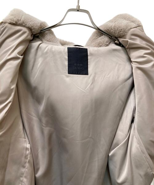 TATRAS（タトラス）TATRAS (タトラス) ユモラ/フードブルゾン ベージュ サイズ:02の古着・服飾アイテム