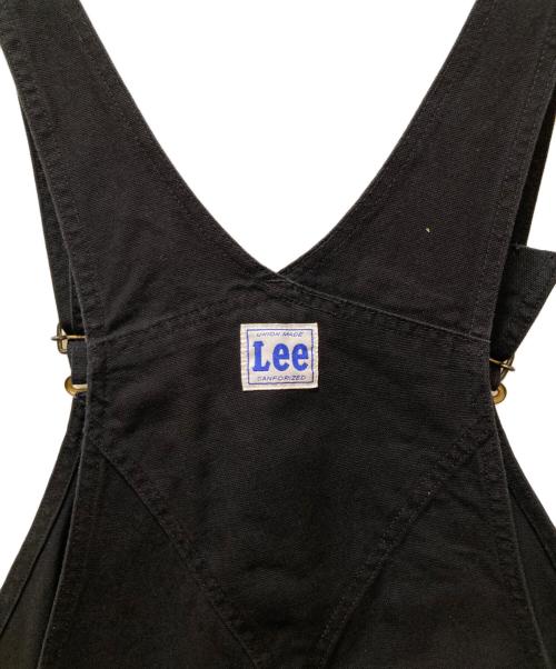 LEE（リー）LEE (リー) DUNGAREESオーバーオールパンツ ブラック サイズ:Ｌの古着・服飾アイテム