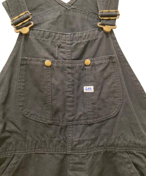 LEE（リー）LEE (リー) DUNGAREESオーバーオールパンツ ブラック サイズ:Ｌの古着・服飾アイテム