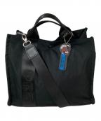 ear PAPILLONNER×PEZイアパピヨネ×ペッツ）の古着「2WAYミディアムトートバッグ」｜ブラック