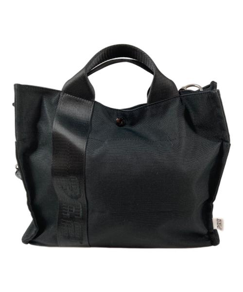 ear PAPILLONNER（イアパピヨネ）ear PAPILLONNER (イアパピヨネ) PEZ (ペッツ) 2WAYミディアムトートバッグ ブラックの古着・服飾アイテム