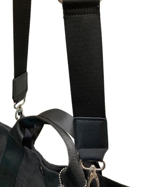 ear PAPILLONNER（イアパピヨネ）ear PAPILLONNER (イアパピヨネ) PEZ (ペッツ) 2WAYミディアムトートバッグ ブラックの古着・服飾アイテム