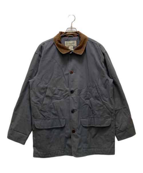 L.L.Bean（エルエルビーン）L.L.Bean (エルエルビーン) 襟コーズハンティングジャケット ブルー サイズ:Ｌの古着・服飾アイテム