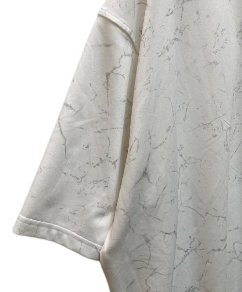 BRIEFING（ブリーフィング）BRIEFING (ブリーフィング) メンズタイダイシャツリラックスフィット ホワイト サイズ:Ｌの古着・服飾アイテム