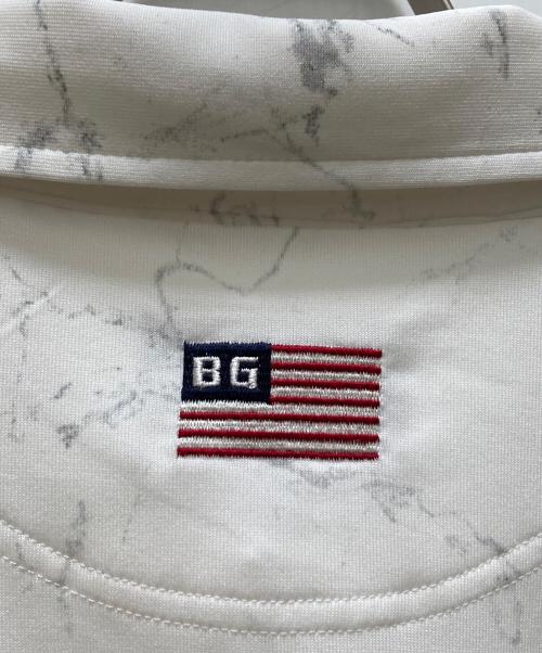 BRIEFING（ブリーフィング）BRIEFING (ブリーフィング) メンズタイダイシャツリラックスフィット ホワイト サイズ:Ｌの古着・服飾アイテム