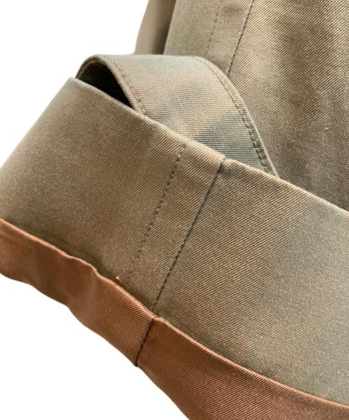 Burberry's（バーバリー）Burberry's (バーバリーズ) 裏ノバチェックトレンチコート カーキ サイズ:Lの古着・服飾アイテム