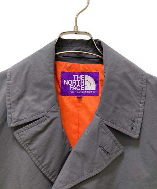 THE NORTHFACE PURPLELABEL（ザ・ノースフェイス パープルレーベル）THE NORTHFACE PURPLELABEL (ザ・ノースフェイス パープルレーベル) BEAMS BOY (ビームスボーイ) 別注ステンカラーコート グレー サイズ:FREEの古着・服飾アイテム