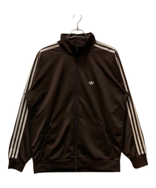 adidas（アディダス）adidas (アディダス) トラックジャケット ジェンダーニュートラル ブラウン サイズ:Mの古着・服飾アイテム