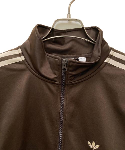 adidas（アディダス）adidas (アディダス) トラックジャケット ジェンダーニュートラル ブラウン サイズ:Mの古着・服飾アイテム