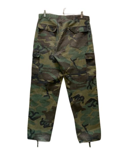 ヴィンテージ（ヴィンテージ/ビンテージ）ヴィンテージ (ヴィンテージ/ビンテージ) ヴィンテージウッドランドカモ ベイカーパンツ グリーン サイズ:FREEの古着・服飾アイテム