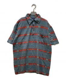 PENDLETON（ペンドルトン）の古着「総柄ポロシャツ」｜ブルー