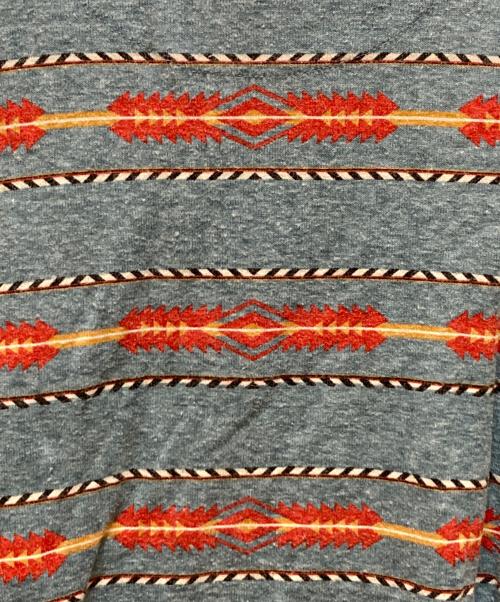 PENDLETON（ペンドルトン）PENDLETON (ペンドルトン) 総柄ポロシャツ ブルー サイズ:Lの古着・服飾アイテム