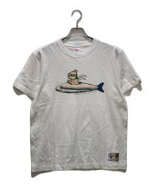 united athle（ユナイテッドアスレ）の古着「にぼし号Tシャツ」｜ホワイト