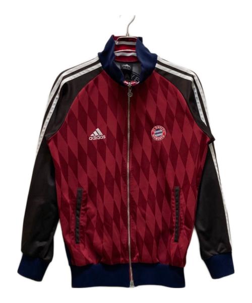 adidas（アディダス）adidas (アディダス) アンセムトラックジャケット パープル サイズ:XOの古着・服飾アイテム