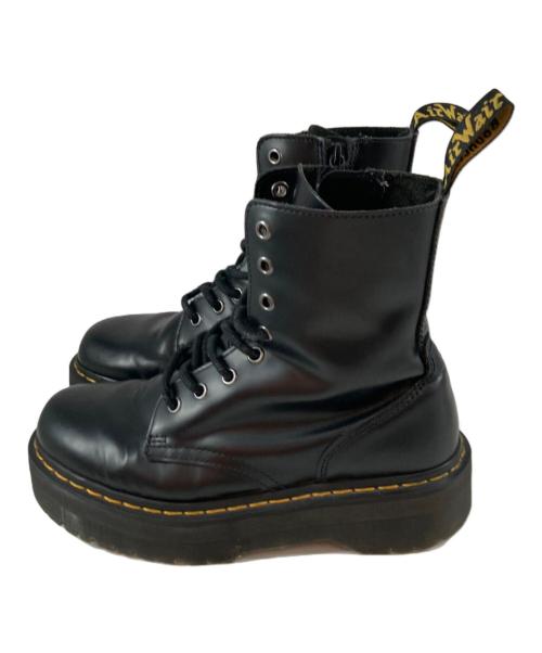 Dr.Martens（ドクターマーチン）Dr.Martens (ドクターマーチン) ジェイドン ダブルソール 8ホールレースアップブーツ ブラック サイズ:UK6の古着・服飾アイテム