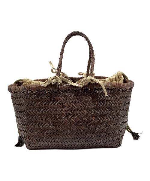 DRAGON DIFFUSION（ドラゴンディフュージョン）Dragon Diffusion (ドラゴンディフュージョン) トリプルジャンプスモールバッグ ブラウンの古着・服飾アイテム