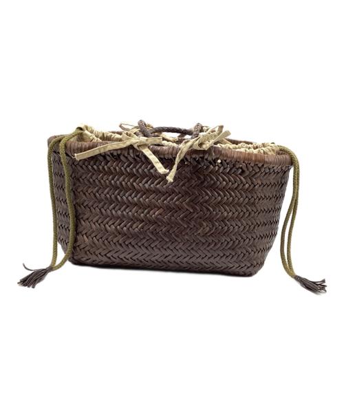 DRAGON DIFFUSION（ドラゴンディフュージョン）Dragon Diffusion (ドラゴンディフュージョン) トリプルジャンプスモールバッグ ブラウンの古着・服飾アイテム