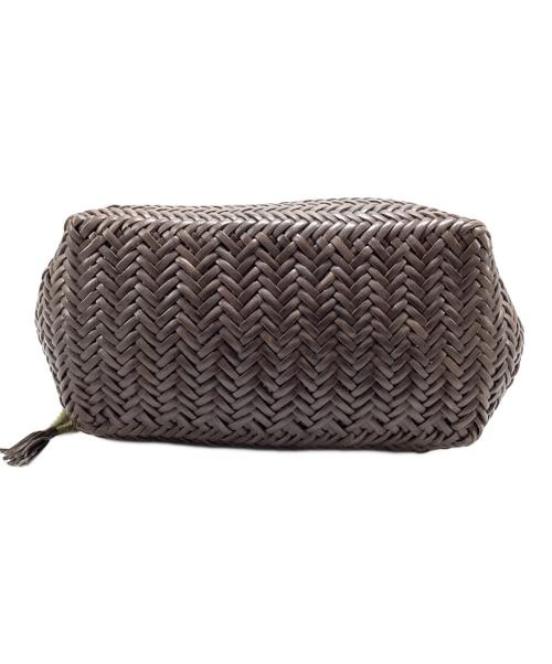 DRAGON DIFFUSION（ドラゴンディフュージョン）Dragon Diffusion (ドラゴンディフュージョン) トリプルジャンプスモールバッグ ブラウンの古着・服飾アイテム