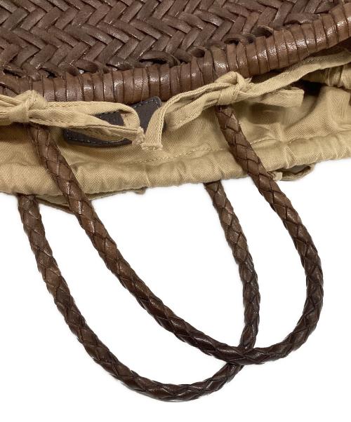 DRAGON DIFFUSION（ドラゴンディフュージョン）Dragon Diffusion (ドラゴンディフュージョン) トリプルジャンプスモールバッグ ブラウンの古着・服飾アイテム