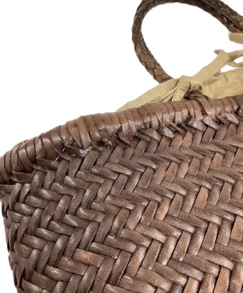 DRAGON DIFFUSION（ドラゴンディフュージョン）Dragon Diffusion (ドラゴンディフュージョン) トリプルジャンプスモールバッグ ブラウンの古着・服飾アイテム