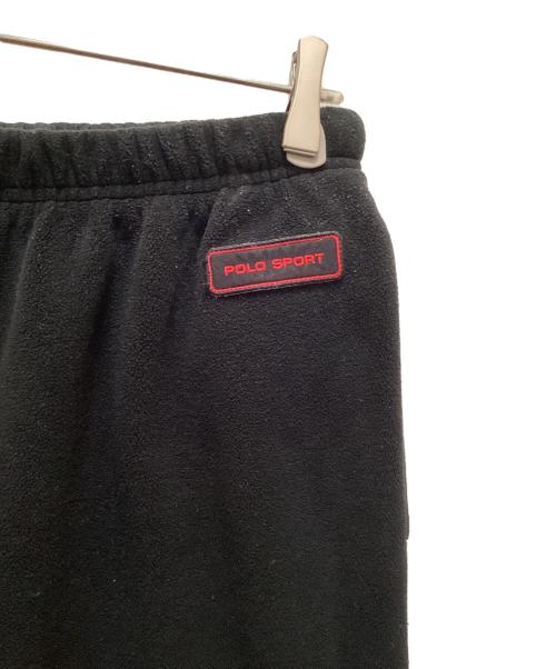 POLO SPORT（ポロスポーツ）POLO SPORT (ポロスポーツ) 90s フリースパンツ ブラック サイズ:Mの古着・服飾アイテム