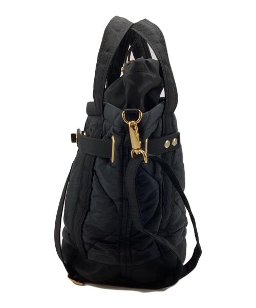 SITA PARANTICA（シータパランティカ）sita parantica (シータパランティカ) journal standard L'essage (ジャーナルスタンダード レサージュ) 別注 PRバケツ2WAYバッグ ブラックの古着・服飾アイテム