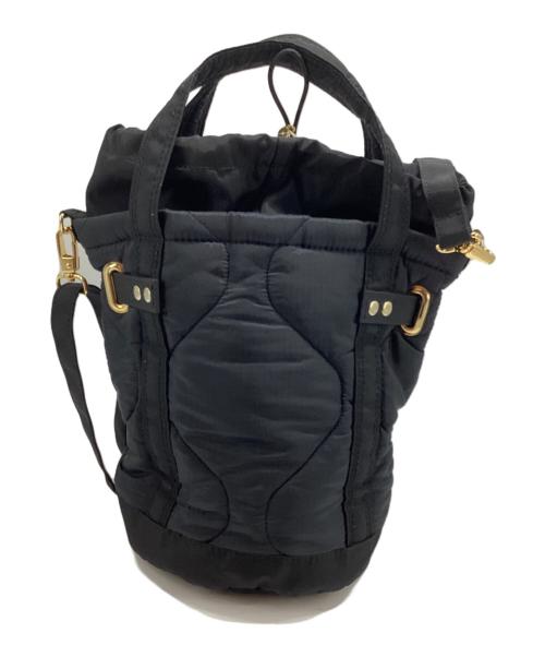 SITA PARANTICA（シータパランティカ）sita parantica (シータパランティカ) journal standard L'essage (ジャーナルスタンダード レサージュ) 別注 PRバケツ2WAYバッグ ブラックの古着・服飾アイテム