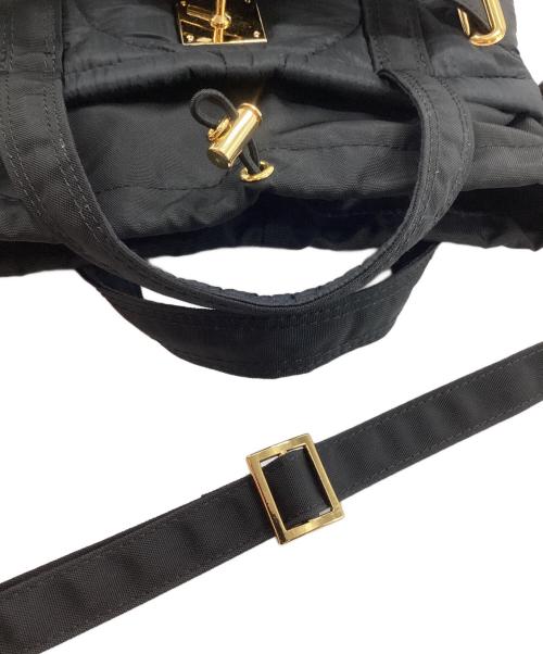 SITA PARANTICA（シータパランティカ）sita parantica (シータパランティカ) journal standard L'essage (ジャーナルスタンダード レサージュ) 別注 PRバケツ2WAYバッグ ブラックの古着・服飾アイテム