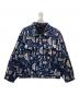 LAZY GOD（レイジーゴッド）の古着「総柄ジャケット.」｜ブルー