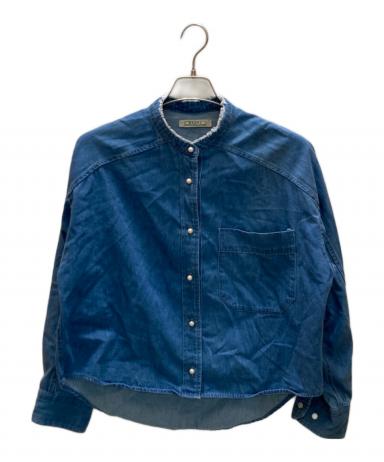 中古・古着通販】BLANC basque (ブランバスク) パールボタンデニム