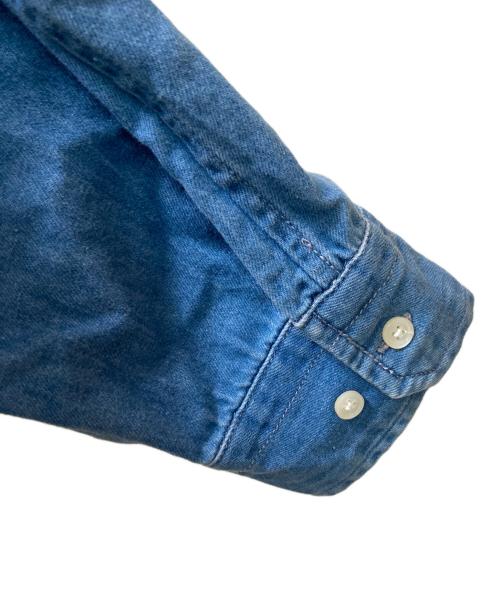 blanc basque（ブランバスク）BLANC basque (ブランバスク) パールボタンデニムシャツ インディゴ サイズ:38の古着・服飾アイテム