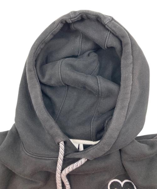 PUMA（プーマ）PUMA (プーマ) AMI PARIS (アミ パリス) コラボプルオーバーパーカー ブラック サイズ:Lの古着・服飾アイテム