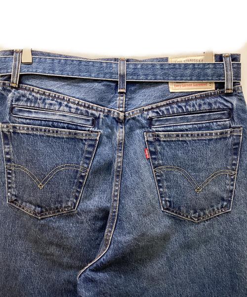 LEVI'S（リーバイス）LEVI'S (リーバイス) sacai (サカイ) コラボ ウルトラワイド バギージーンズ インディゴ サイズ:SIZE W34 L34 (3) 未使用品の古着・服飾アイテム