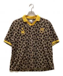SASQUATCHfabrix.×PUMA×BEAMS（サスクワッチファブリックス×プーマ×ビームス）の古着「コラボレオパードゲームシャツ」｜グリーン