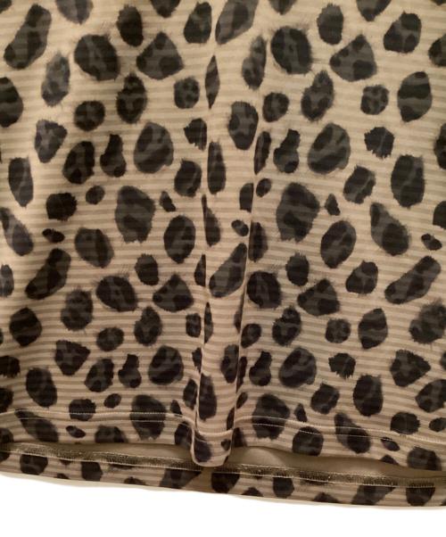 SASQUATCHfabrix.（サスクワッチファブリックス）SASQUATCHfabrix. (サスクワッチファブリックス) PUMA (プーマ) BEAMS (ビームス) コラボレオパードゲームシャツ グリーン サイズ:Mの古着・服飾アイテム