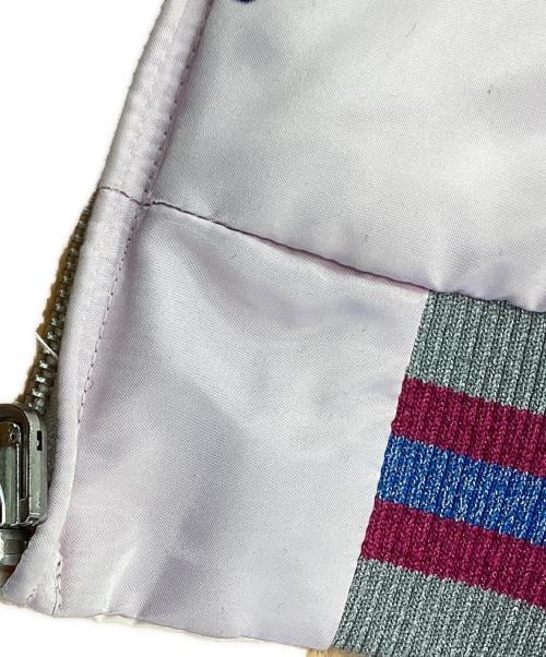 DIESEL（ディーゼル）DIESEL (ディーゼル) スネーク刺繍デザインスカジャン ピンク サイズ:XSの古着・服飾アイテム