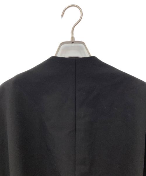 ENFOLD（エンフォルド）ENFOLD (エンフォルド) ライトダブルクロス ショートジャケット ブラック サイズ:36の古着・服飾アイテム