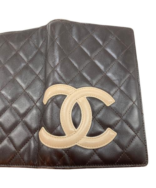 CHANEL（シャネル）CHANEL (シャネル) ココマーク長財布 ブラウン×オレンジの古着・服飾アイテム