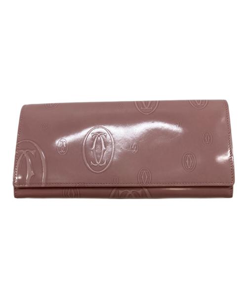 Cartier（カルティエ）Cartier (カルティエ) 長財布 ピンクの古着・服飾アイテム