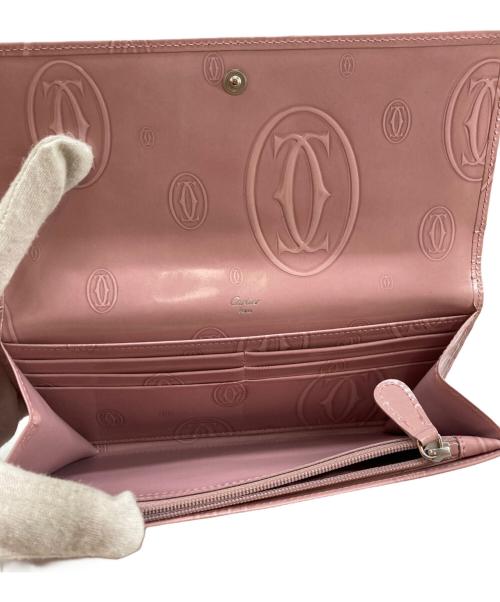 Cartier（カルティエ）Cartier (カルティエ) 長財布 ピンクの古着・服飾アイテム