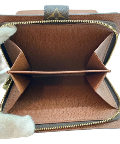 LOUIS VUITTON（ルイ ヴィトン）LOUIS VUITTON (ルイ ヴィトン) ポルトパピエ・ジップ ブラウンの古着・服飾アイテム