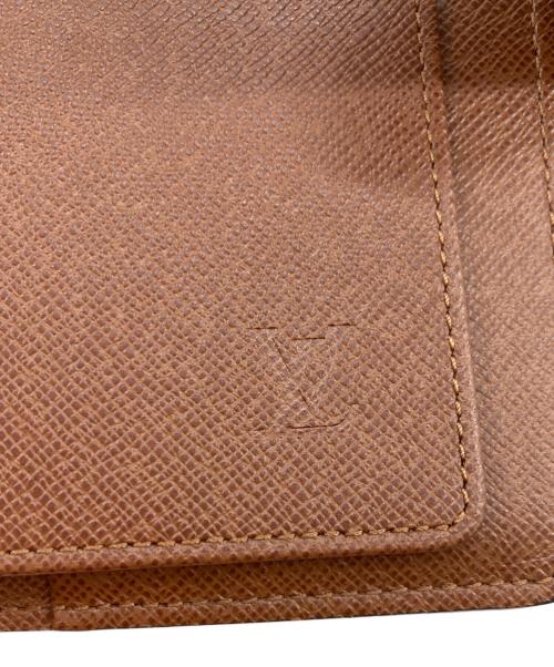 LOUIS VUITTON（ルイ ヴィトン）LOUIS VUITTON (ルイ ヴィトン) ポルトパピエ・ジップ ブラウンの古着・服飾アイテム