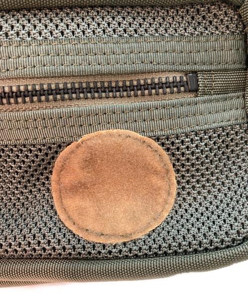 HARVEST LABEL（ハーヴェストレーベル）HARVEST LABEL (ハーヴェストレーベル) マルチポケットナイロンショルダーバッグ グリーンの古着・服飾アイテム