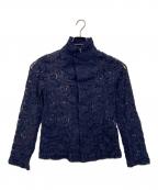 COMME des GARCONSコムデギャルソン）の古着「レースホック ジャケット」｜パープル