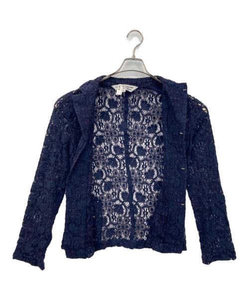 COMME des GARCONS（コムデギャルソン）COMME des GARCONS (コムデギャルソン) レースホック ジャケット パープル サイズ:Sの古着・服飾アイテム