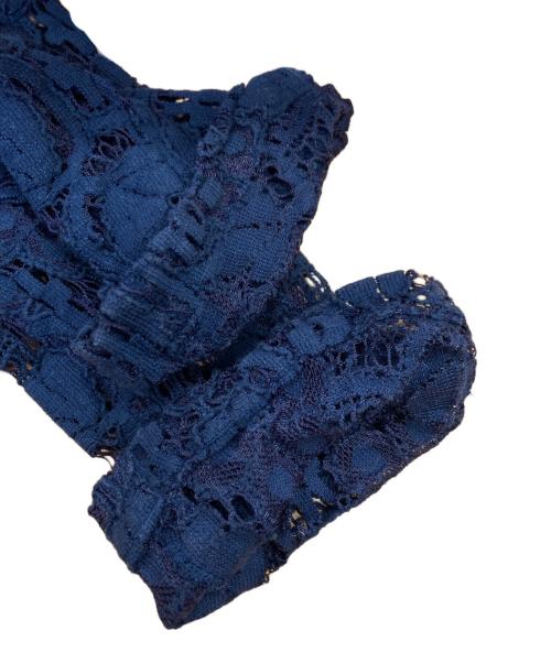 COMME des GARCONS（コムデギャルソン）COMME des GARCONS (コムデギャルソン) レースホック ジャケット パープル サイズ:Sの古着・服飾アイテム