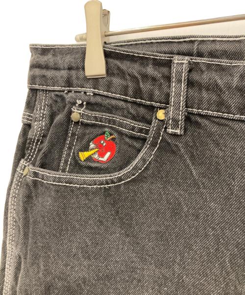 BUTTER GOODS（バターグッズ）Butter Goods (バターグッズ) バギーデニムパンツ ブラック サイズ:36の古着・服飾アイテム