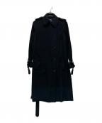 POLO RALPH LAURENポロ・ラルフローレン）の古着「トリアセトレンチコート」｜ブラック